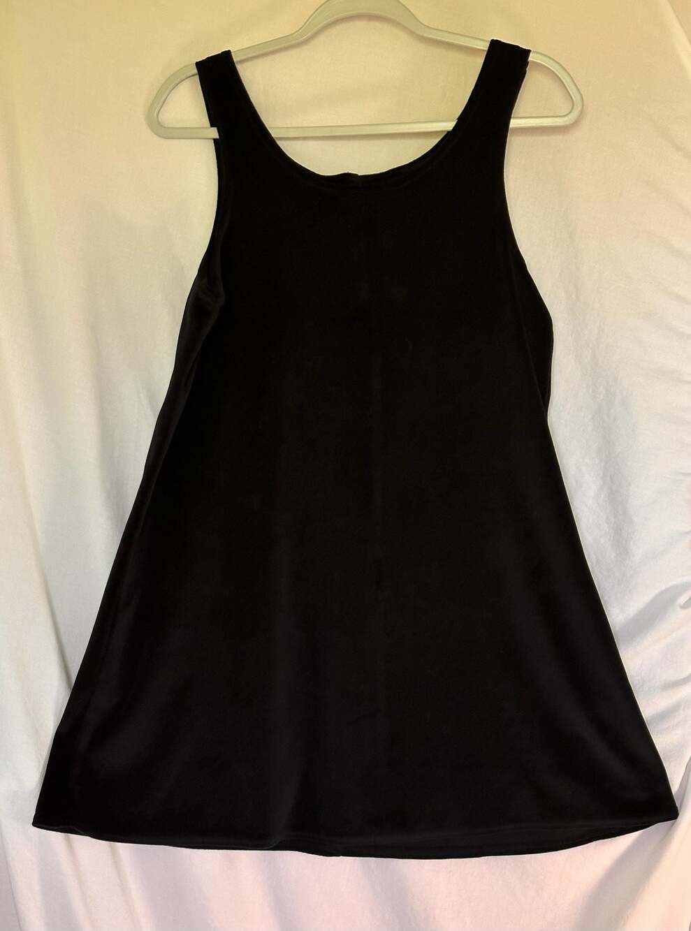 Mixed Blues MB Clothing Black Sleeveless Swing Mini Dress